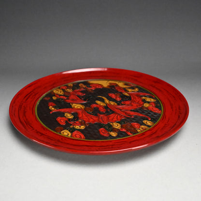 Sanuki-bori Lacquer Tray by Shiseki-sanjin ー紫石 山人 “香盆”