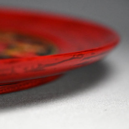 Sanuki-bori Lacquer Tray by Shiseki-sanjin ー紫石 山人 “香盆”