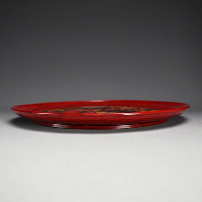 Sanuki-bori Lacquer Tray by Shiseki-sanjin ー紫石 山人 “香盆”