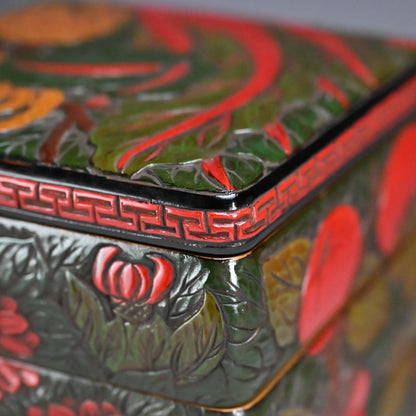 Sanuki-bori Jubako Lacquer Stacking Box by Kenjo