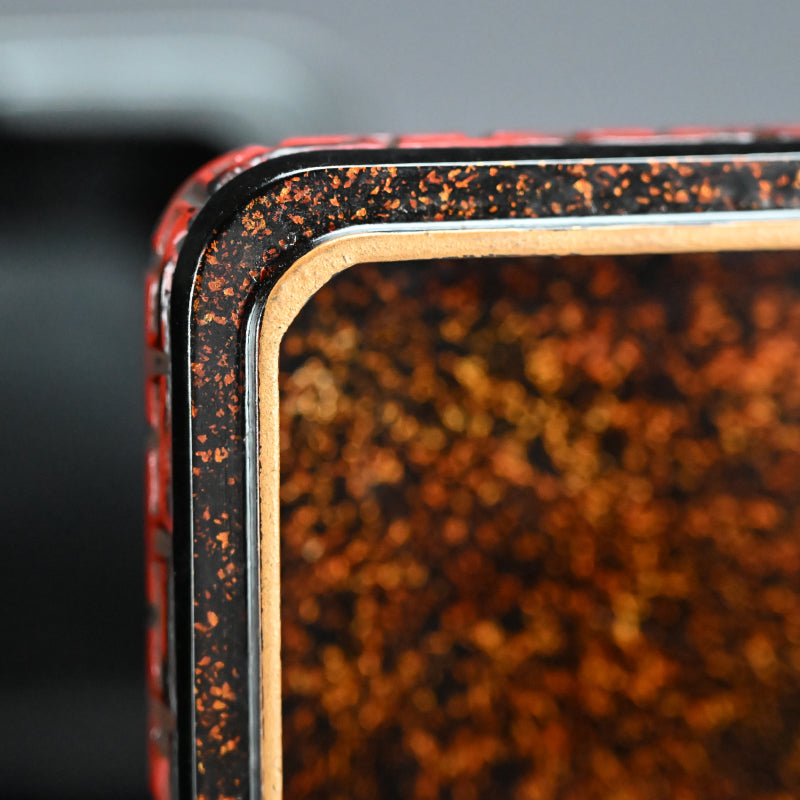 Sanuki-bori Jubako Lacquer Stacking Box by Kenjo