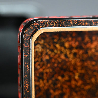 Sanuki-bori Jubako Lacquer Stacking Box by Kenjo