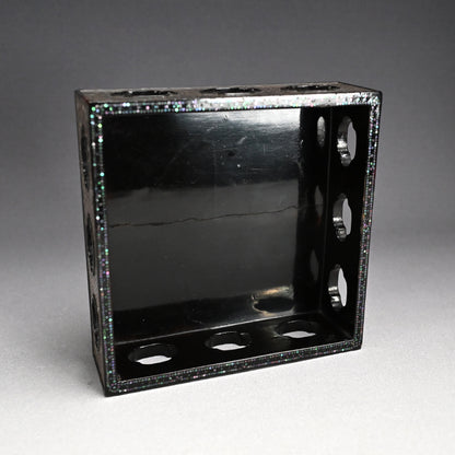 Edo p. Japanese Lacquer Box, with Mother of Pearl Inlay