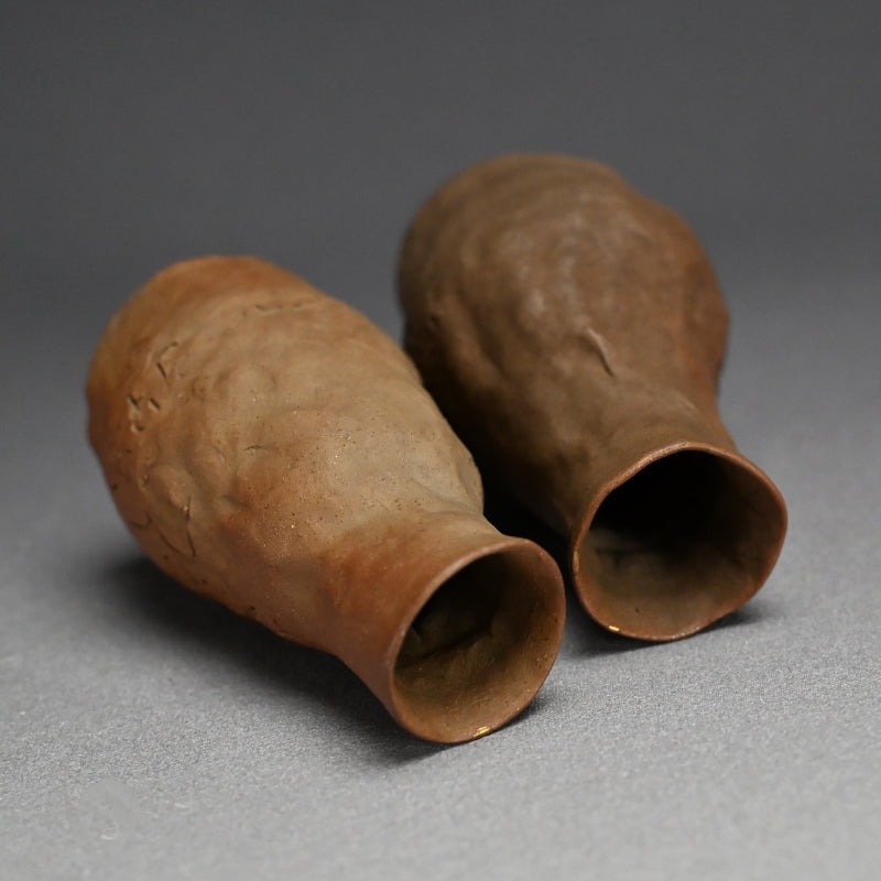 Rengetsu Tokkuri Sake Set ー大田垣 蓮月 "徳利 弐"
