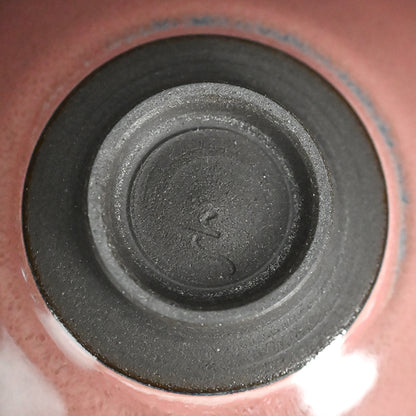Black-Clay Chawan Tea Bowl ー永草 陽平 “流彩黒泥茶碗”