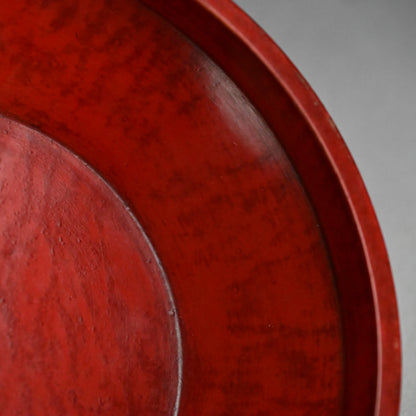 Sanuki-bori Carved & Lacquered Container by Kozan