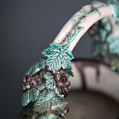 珉平焼 陶器花瓶