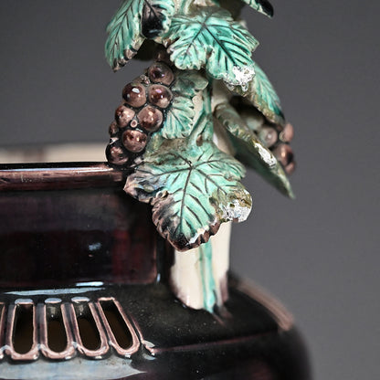 珉平焼 陶器花瓶
