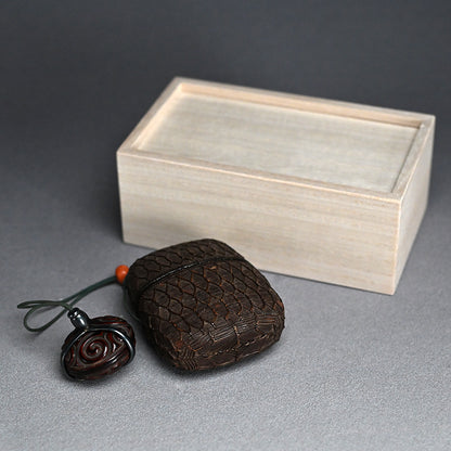 Rare! Antique Japanese Inro Portable Maccha Tea Set