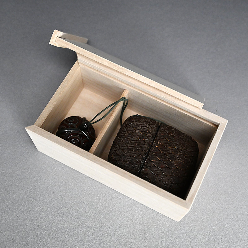 Rare! Antique Japanese Inro Portable Maccha Tea Set