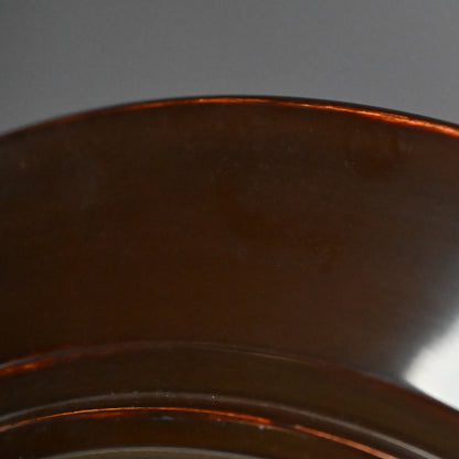 Carved Sanuki-bori Lacquer Tray ー森 象堂 "讃岐彫 蒟醤盆"