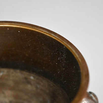 Bronze Vase with Crane Head Handles,Yoshimasa