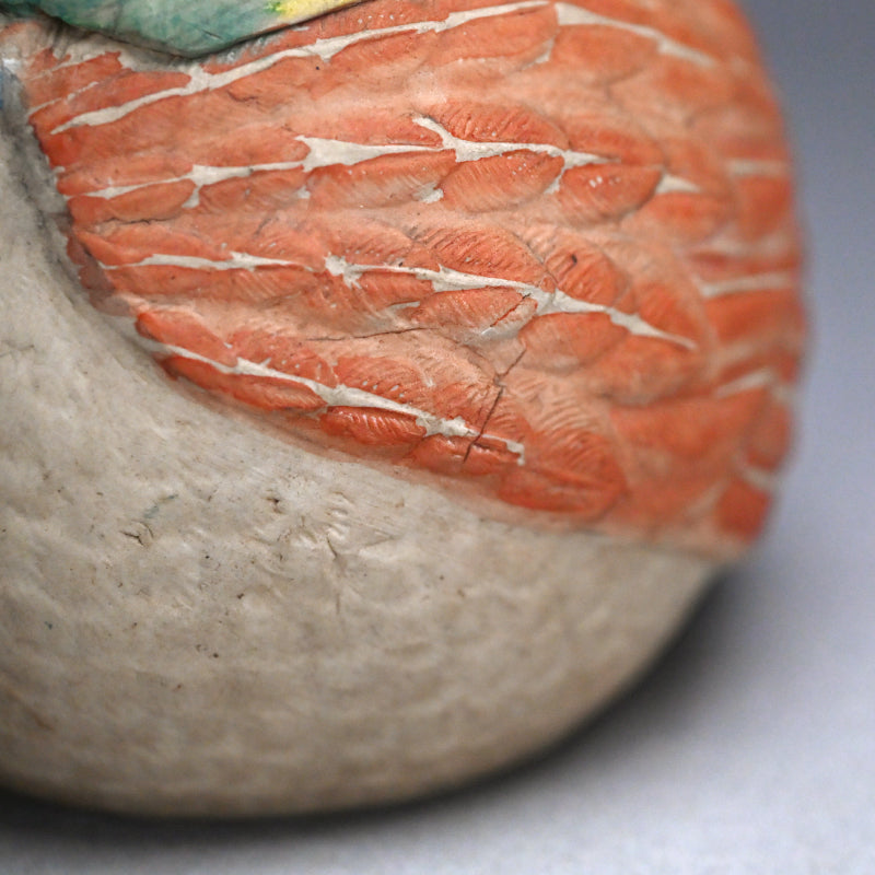 Antique Quail-shaped Banko Tea Pot