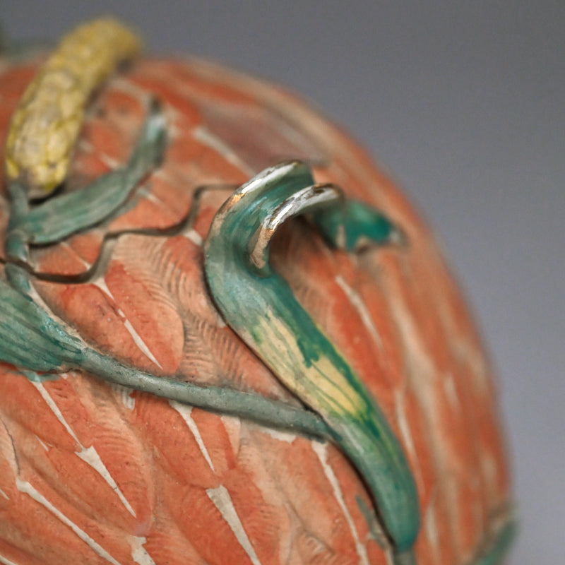 Antique Quail-shaped Banko Tea Pot