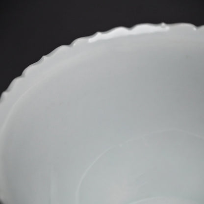 Blue & White Porcelain Bowl ー十四代 永樂 善五郎、得全 "松竹梅 染付写 鉢"