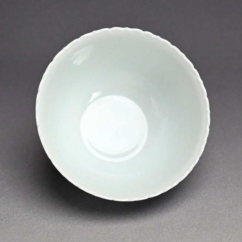 Blue & White Porcelain Bowl ー十四代 永樂 善五郎、得全 "松竹梅 染付写 鉢"