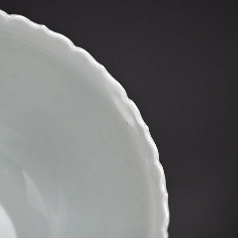 Blue & White Porcelain Bowl ー十四代 永樂 善五郎、得全 "松竹梅 染付写 鉢"