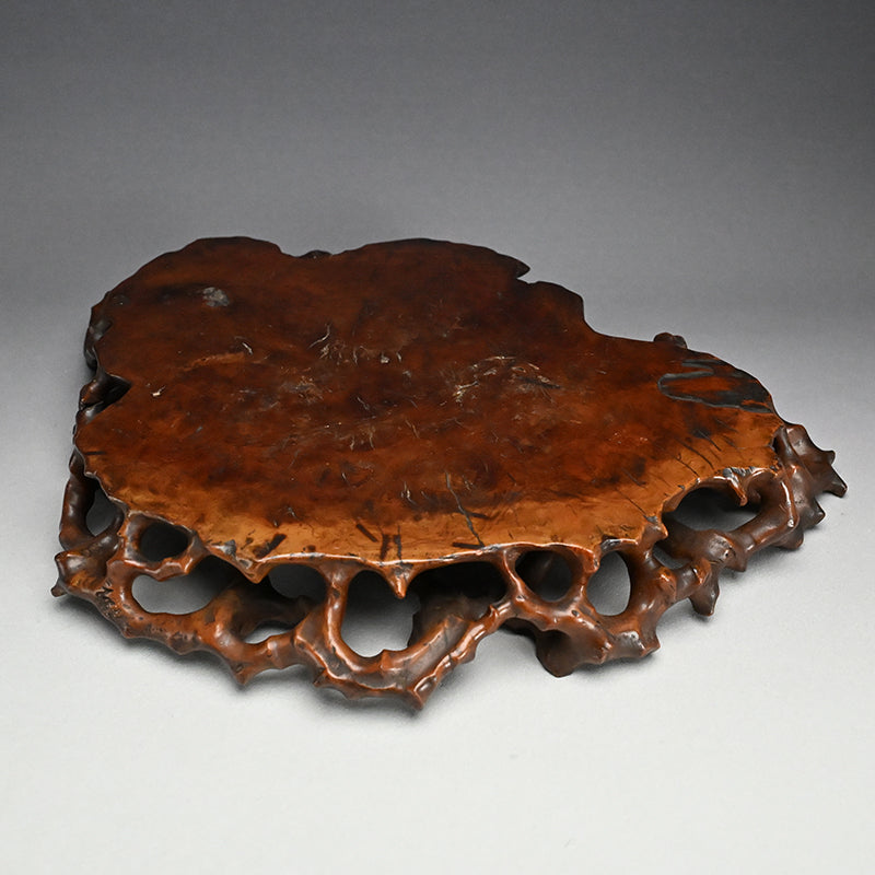 Antique Japanese Scholar Art Rootwood Table