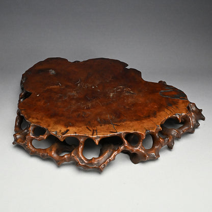 Antique Japanese Scholar Art Rootwood Table