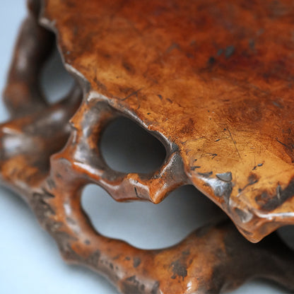 Antique Japanese Scholar Art Rootwood Table