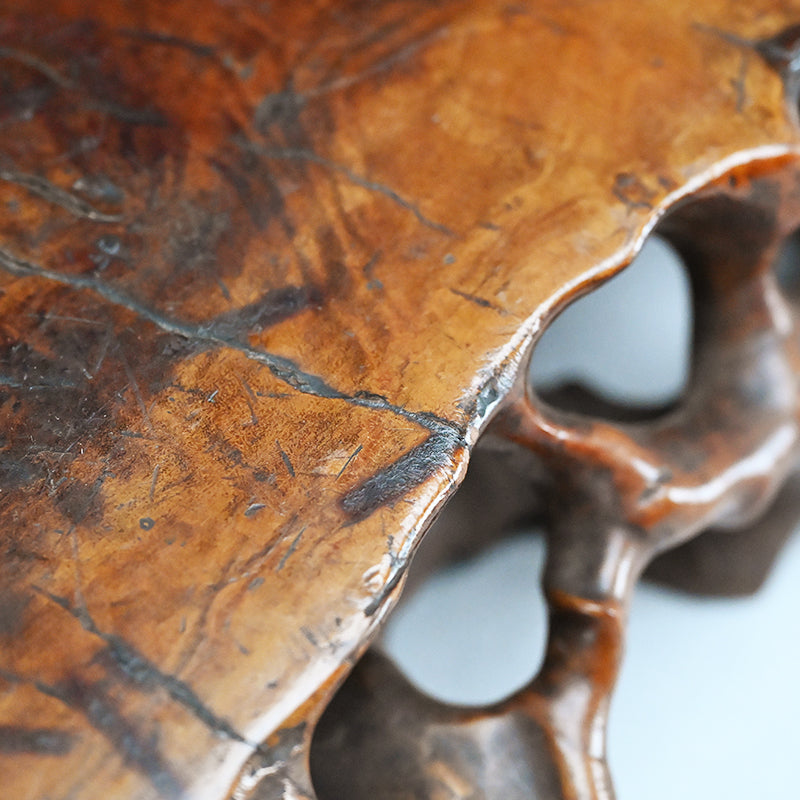 Antique Japanese Scholar Art Rootwood Table
