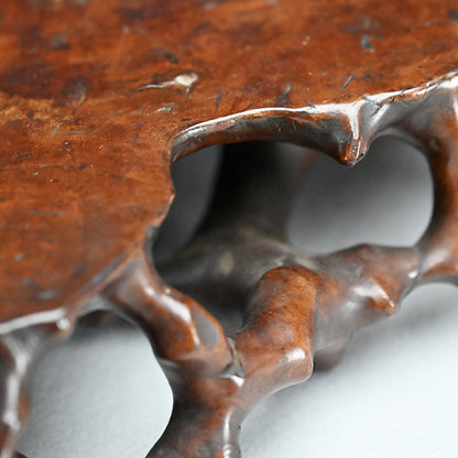 Antique Japanese Scholar Art Rootwood Table
