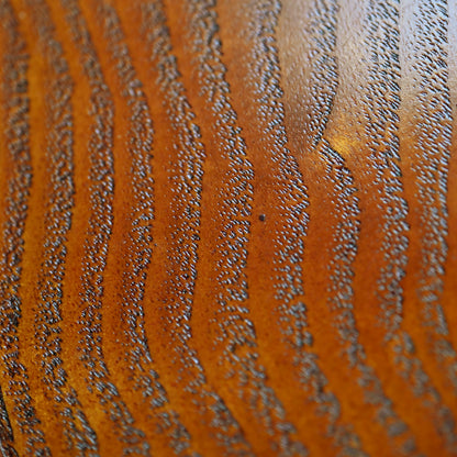 LNT Diamond-Shaped Foliated Wood Bowl ー中量 瑞真 “菱形輪花盛器”