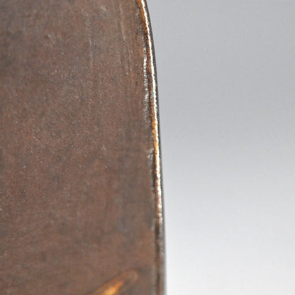 Antique Signed Japanese Samurai Sword Tsuba, King of Hell