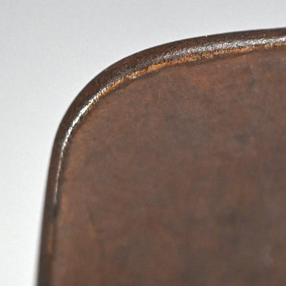 Antique Signed Japanese Samurai Sword Tsuba, King of Hell