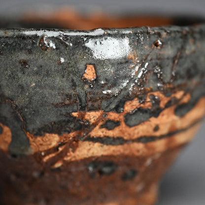 Chawan Tea Bowl by Legendary ー鯉江 良二 “しだら手茶盌”