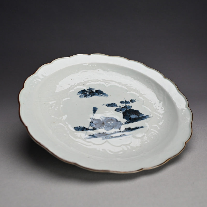 17th c. Shoki Imari Porcelain Platter A