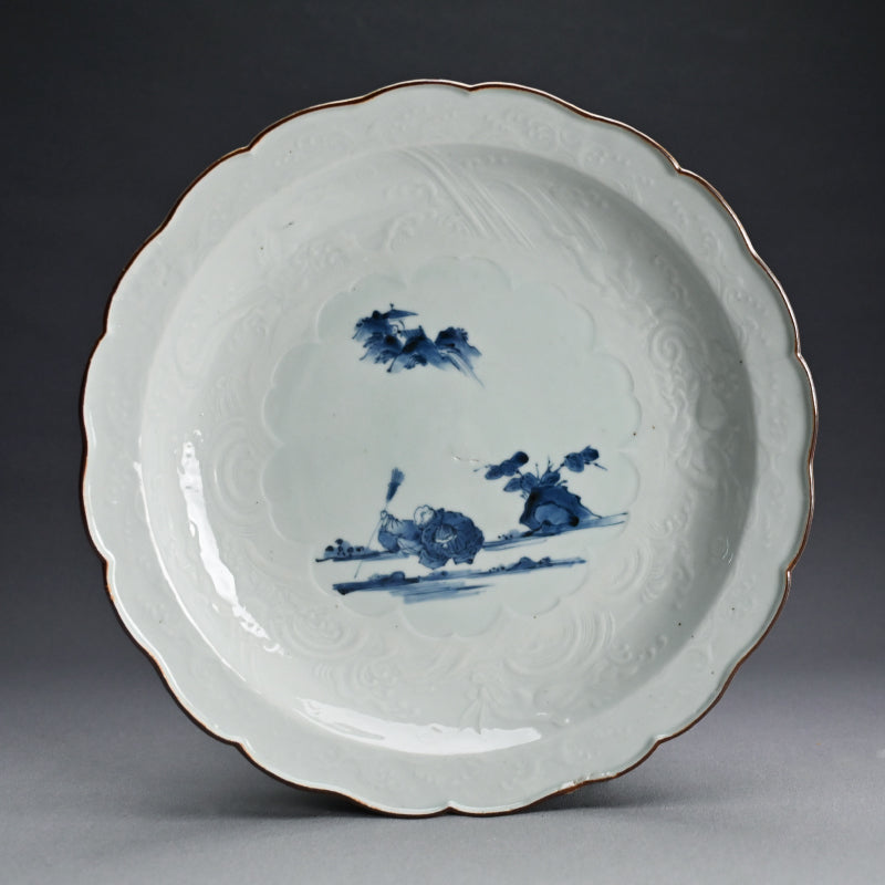 17th c. Shoki Imari Porcelain Platter B
