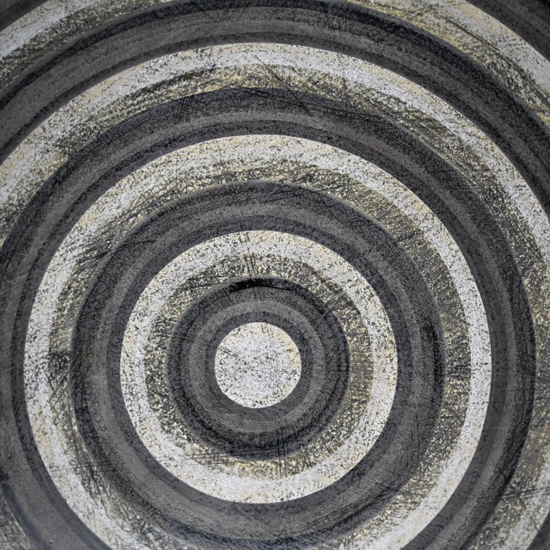 Nationally Exhibited Deep Vessel ー渡辺 国夫 “色絵金銀彩縞文鉢”