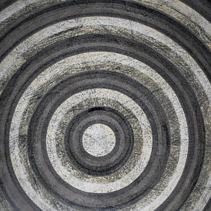 Nationally Exhibited Deep Vessel ー渡辺 国夫 “色絵金銀彩縞文鉢”