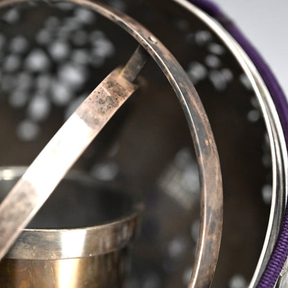 Silver Tsuri-Koro Hanging Incense Burner