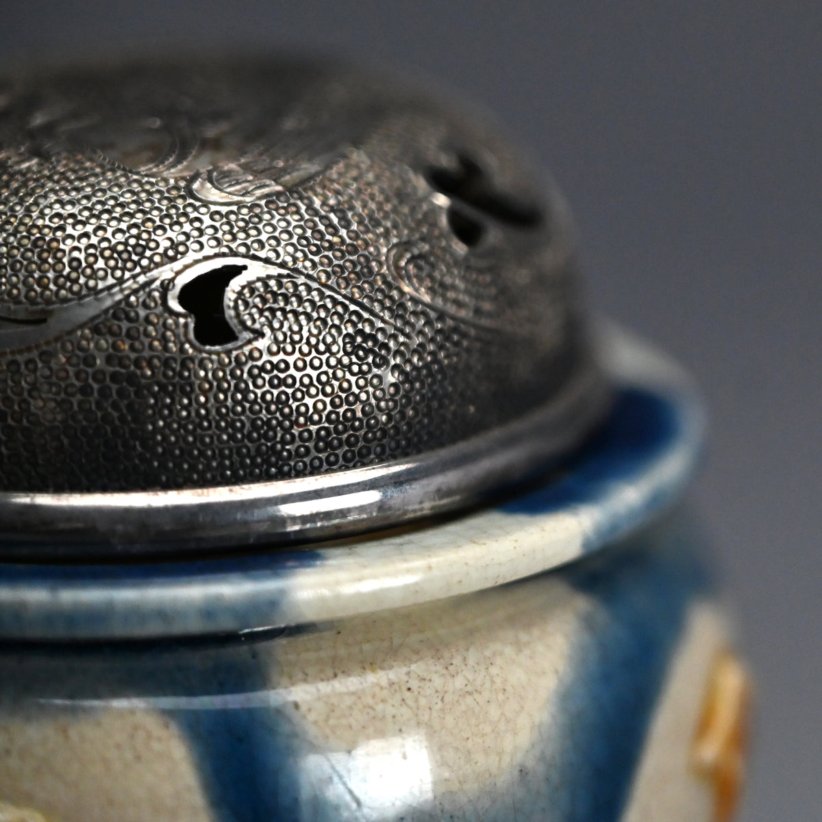 LNT Tri-Colored Pr. Tsubo, Koro, incense burner ー加藤 卓男 “正倉院復元 三彩壺「海彦山彦」"