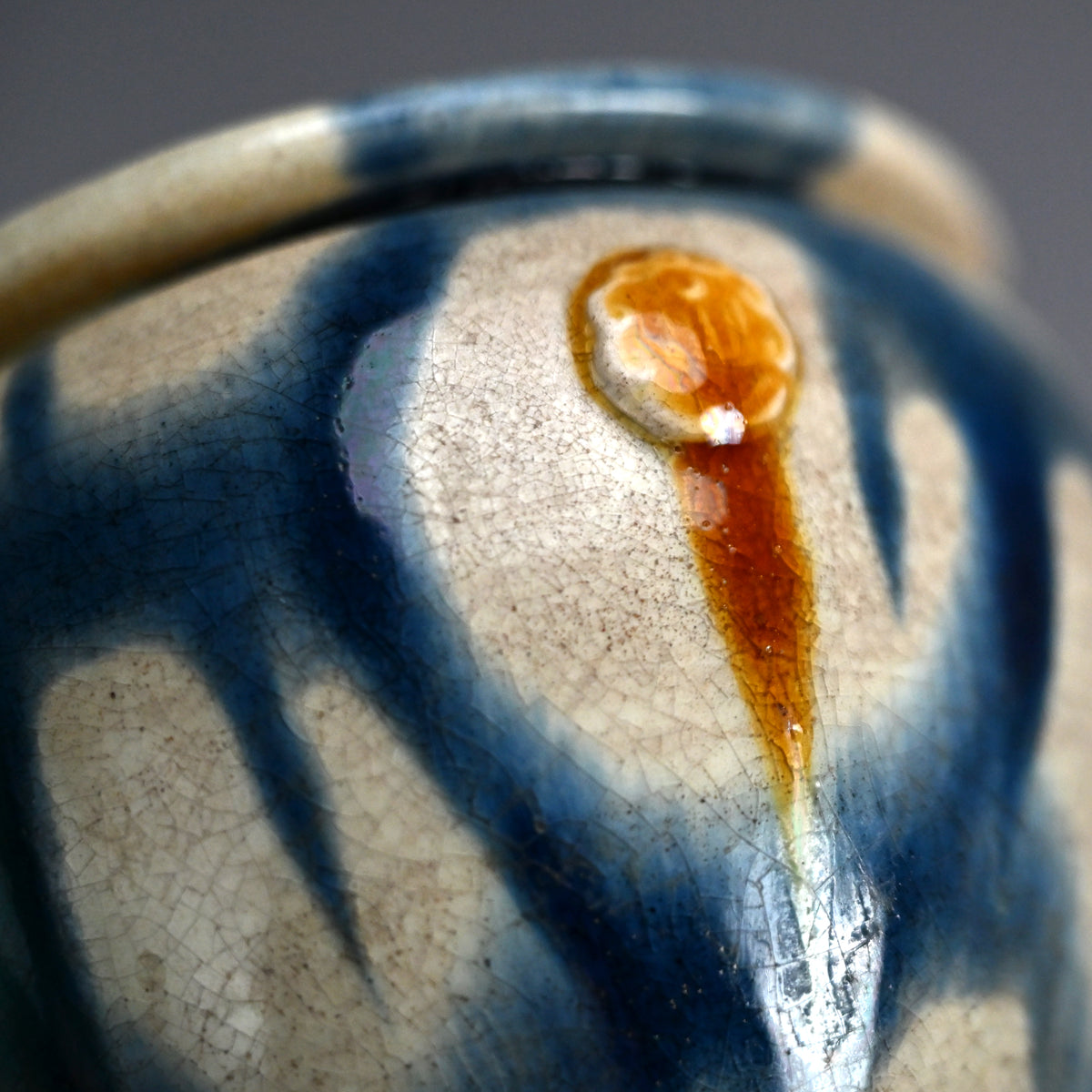 LNT Tri-Colored Pr. Tsubo, Koro, incense burner ー加藤 卓男 “正倉院復元 三彩壺「海彦山彦」"