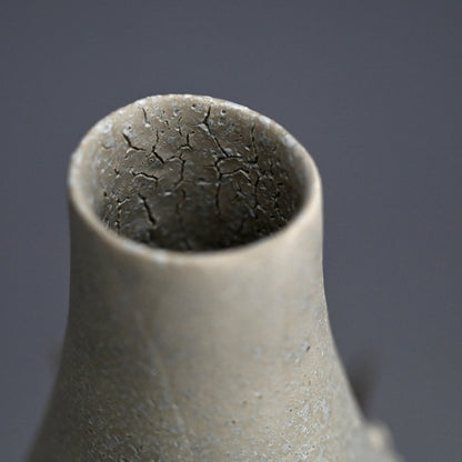 Gold Thorned Gray Vase ー東井 真咲朝 "鼠棘花器"