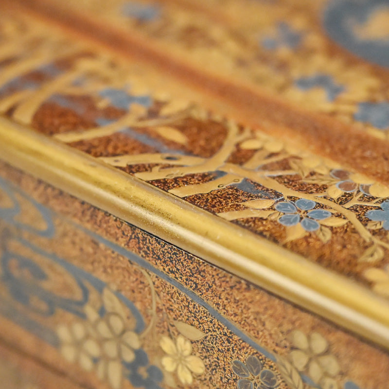 Gleaming Edo p. Japanese Stacking Lacquer Jubako Box Set