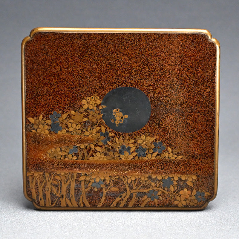Gleaming Edo p. Japanese Stacking Lacquer Jubako Box Set