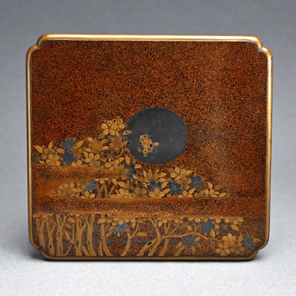 Gleaming Edo p. Japanese Stacking Lacquer Jubako Box Set