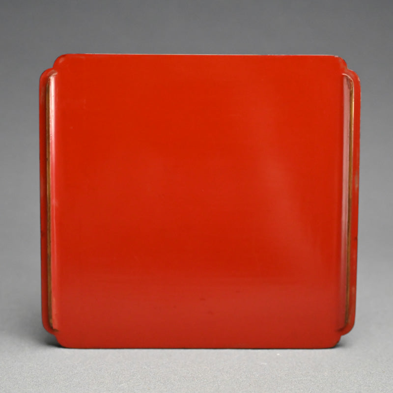 Gleaming Edo p. Japanese Stacking Lacquer Jubako Box Set