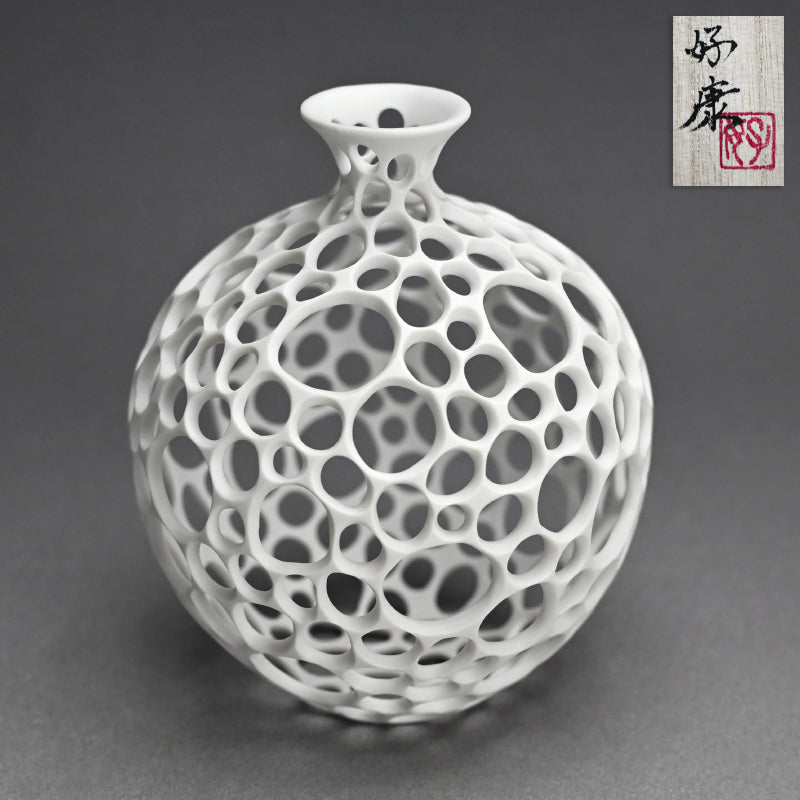 Skeletal Work, Vase ー加藤 好康 “skeletal work”
