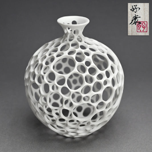 Skeletal Work, Vase ー加藤 好康 “skeletal work”
