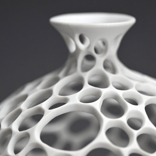 Skeletal Work, Vase ー加藤 好康 “skeletal work”