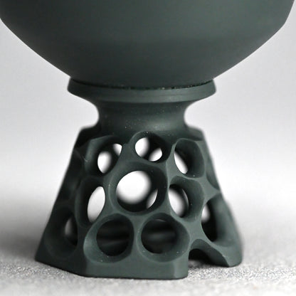Black Bajyohai Sake Cup ー加藤 好康 “透文 馬上杯”