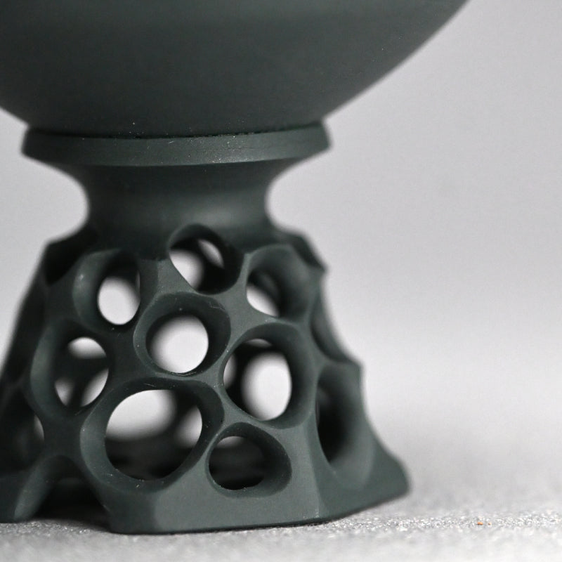Black Bajyohai Sake Cup ー加藤 好康 “透文 馬上杯”