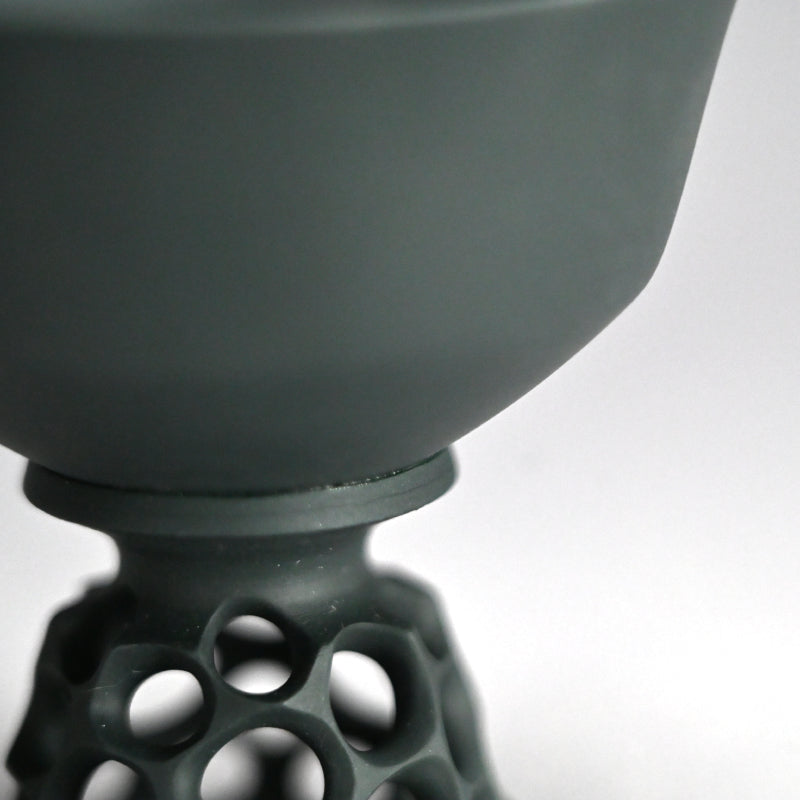 Black Bajyohai Sake Cup ー加藤 好康 “透文 馬上杯”