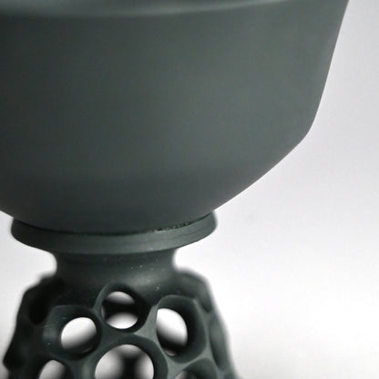 Black Bajyohai Sake Cup ー加藤 好康 “透文 馬上杯”