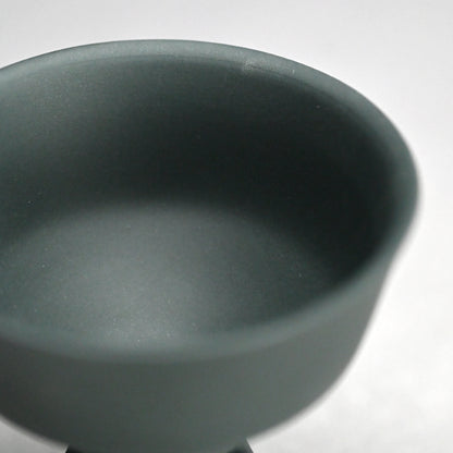 Black Bajyohai Sake Cup ー加藤 好康 “透文 馬上杯”